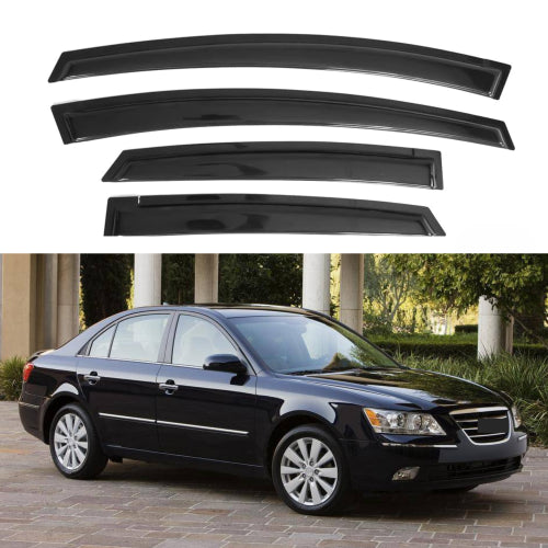 Window Visors for Hyundai Sonata 2005-2010 (Old Body Style), 4-Piece