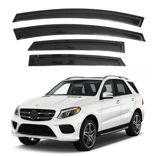 Window Visors for Mercedes-Benz ML/GLE 2012-2019, 4-Piece