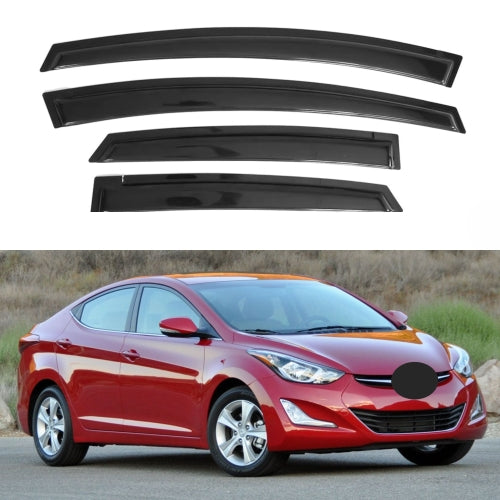Window Visors for Hyundai Elantra Sedan 2011-2016 (Excludes GT), 4-Piece