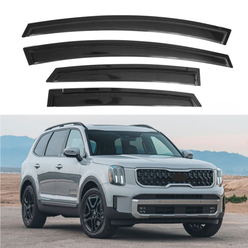 Window Visors for Kia Telluride 2020-2024, 4-Piece
