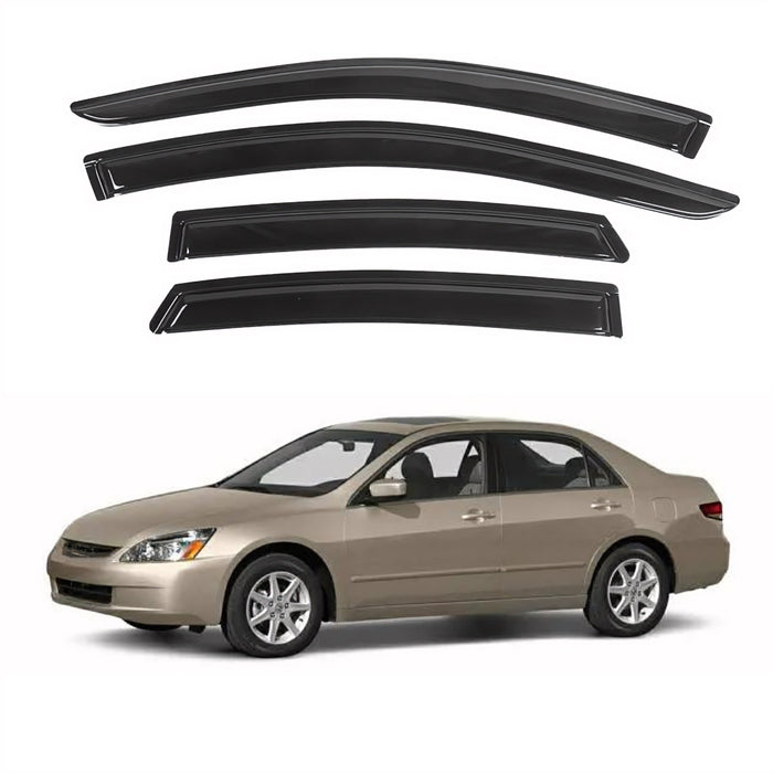 Window Visors for Honda Accord Sedan 2003-2007, 4-Piece