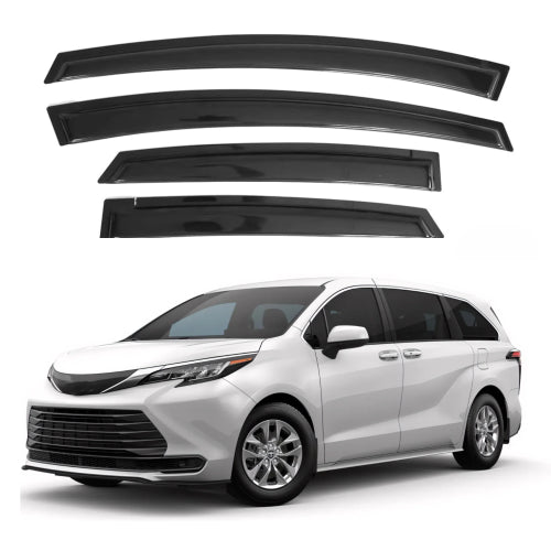 Window Visors for Toyota Sienna 2021-2024, 4-Piece