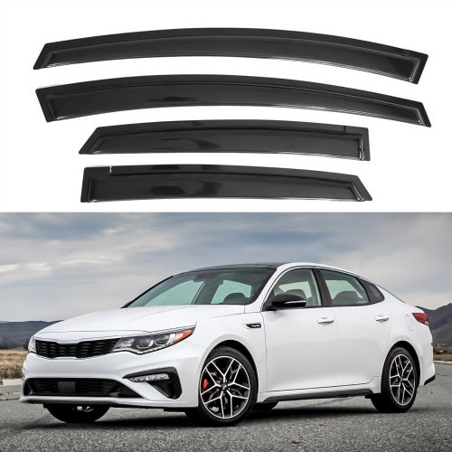 Window Visors for Kia Optima 2016-2020 (Excludes Hybrid Models), 4-Piece