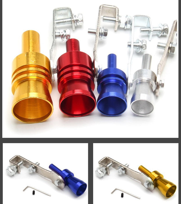 Universal Aluminum Turbo Sound Whistle Exhaust Tailpipe