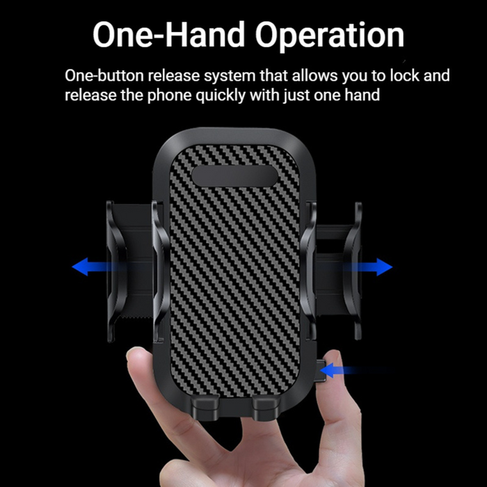 YQ-16 & SH-18 Anti-Shake Device Window & Dashboard Cellphone Car Mount pour iPhone / Samsung