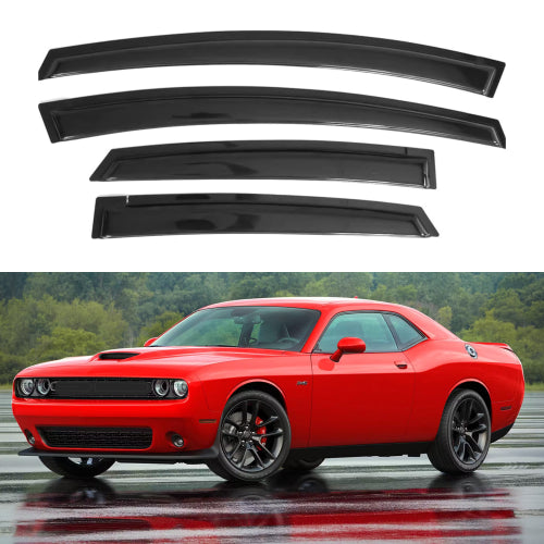 Window Visors for Dodge Challenger 2008-2023, 2-Piece