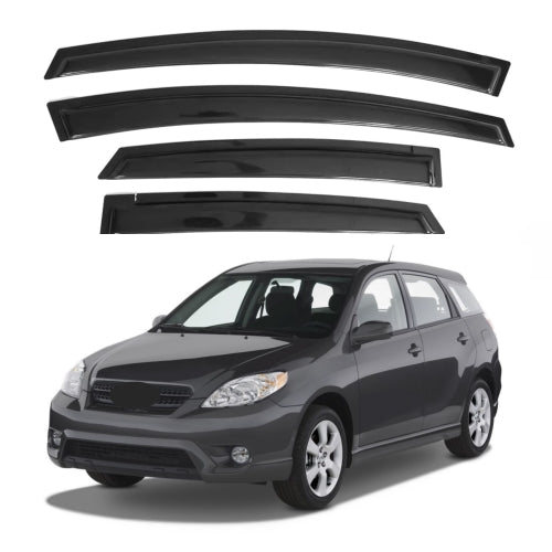 Window Visors for Toyota Matrix 2003-2008 & Pontiac Vibe 2003-2008, 4-Piece