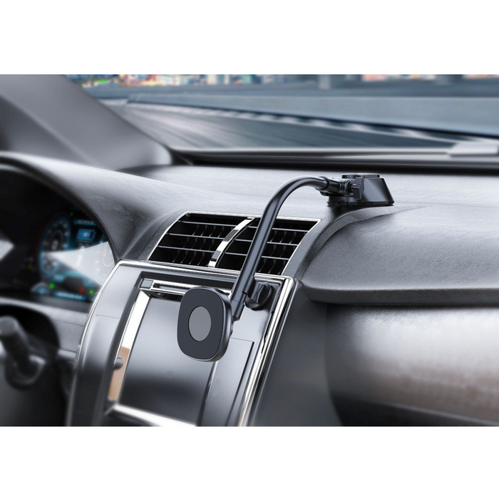 LM-30 Window & Dashboard Long Arm MagSafe Phone Car Mount Pro, Noir