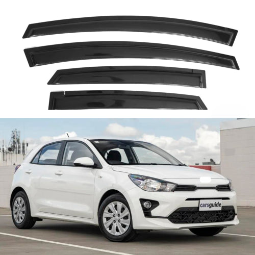 Window Visors for Kia Rio Hatchback 2018-2023, 4-Piece