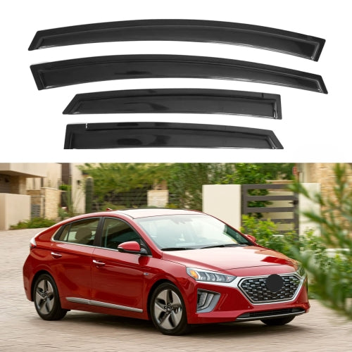 Window Visors for Hyundai Ioniq Hybrid 2017-2022, 4-Piece