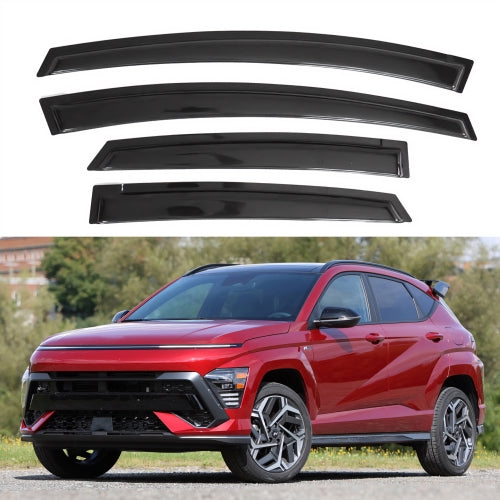 Window Visors for Hyundai Kona 2018-2024, 4-Piece