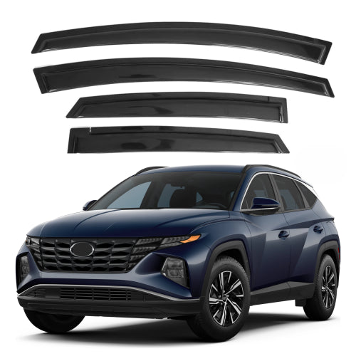 Window Visors for Hyundai Tucson 2021-2024, 4-Piece