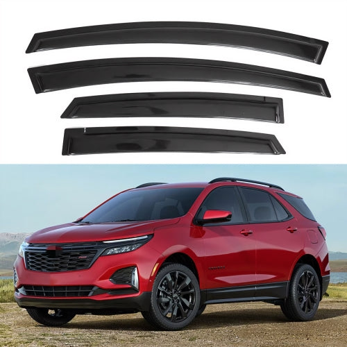 Window Visors for Chevrolet Equinox 2018-2024, 4-Piece
