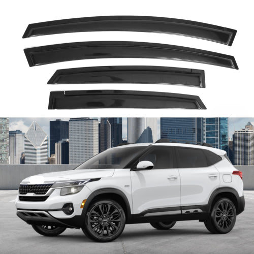 Window Visors for Kia Seltos 2021-2024, 4-Piece