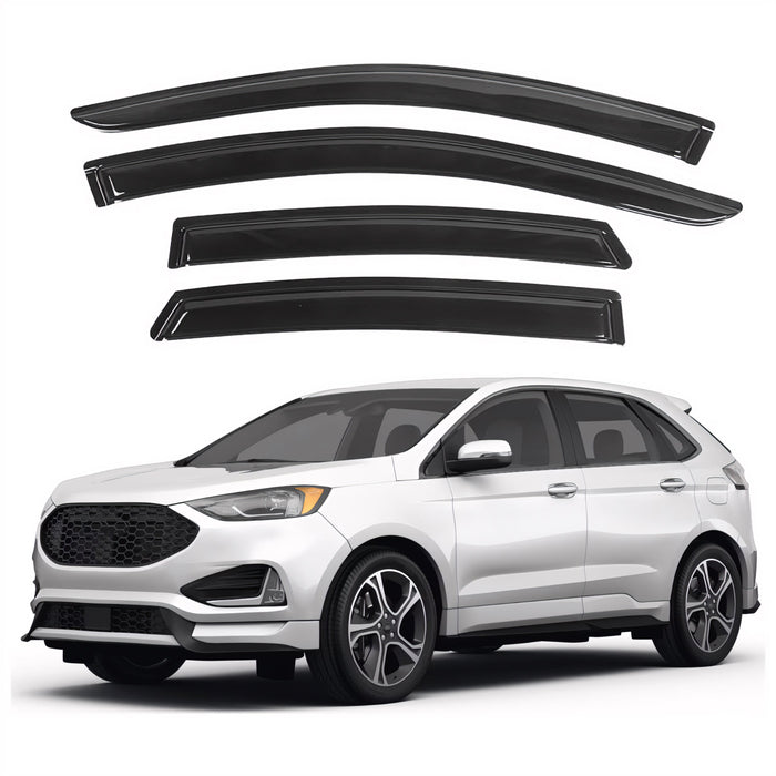 Window Visors for Ford Edge 2015-2024, 4-Piece