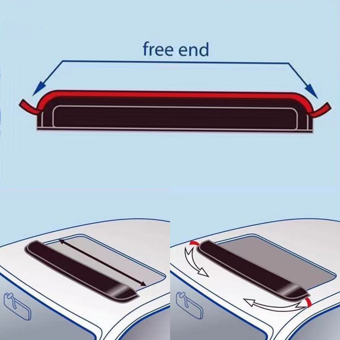 Sunroof Wind Rain Deflector
