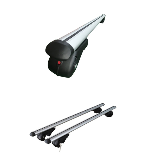 HG-001 Porte-bagages universel pour barres de toit de voiture Argenté