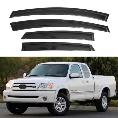 Window Visors for Toyota Tundra Access Cab 2000-2006, 4-Piece