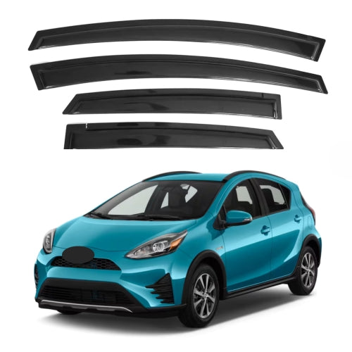 Window Visors for Toyota Prius C 2012-2019, 4-Piece