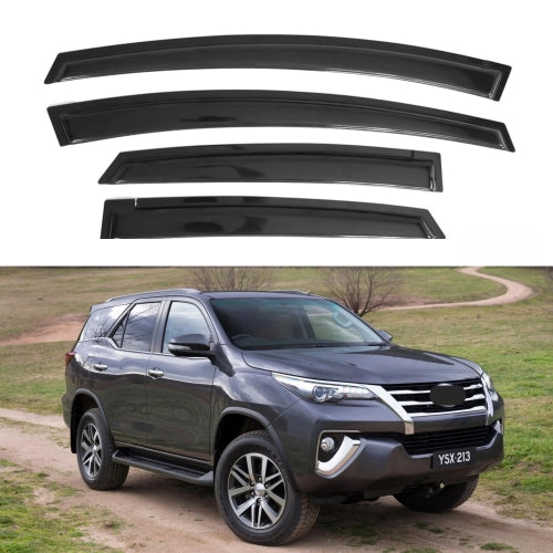 Window Visors for Toyota Fortuner 2005-2015, 4-Piece