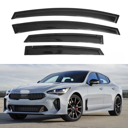 Window Visors for Kia Stinger 2017-2023, 4-Piece