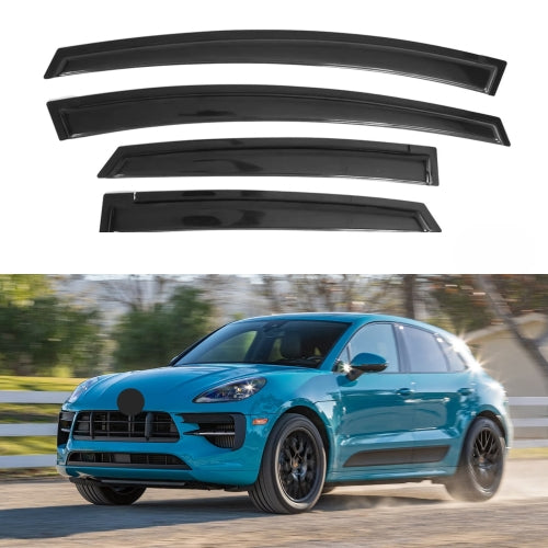 Window Visors for Porsche Macan 2015-2021, 4-Piece