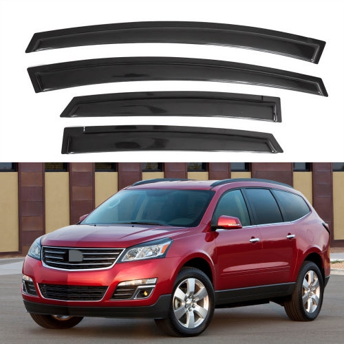 Window Visors for Chevrolet Traverse 2009-2017, 4-Piece