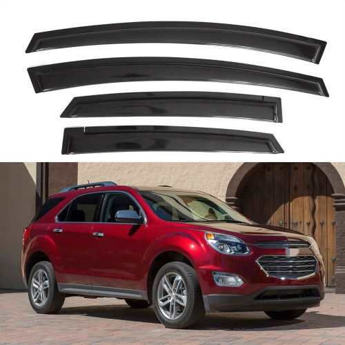 Window Visors for Chevrolet Equinox 2010-2017, 4-Piece