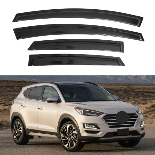 Window Visors for Hyundai Tucson 2016-2021, 4-Piece