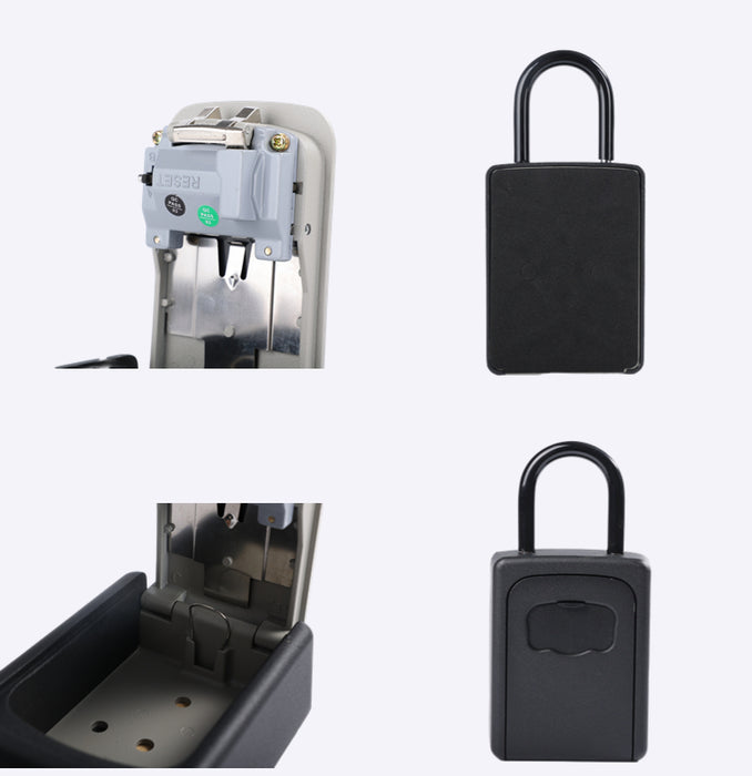 Boîte à clés à combinaison CH812, boîte à clés extérieure pour clés de maison, capacité de 6 clés