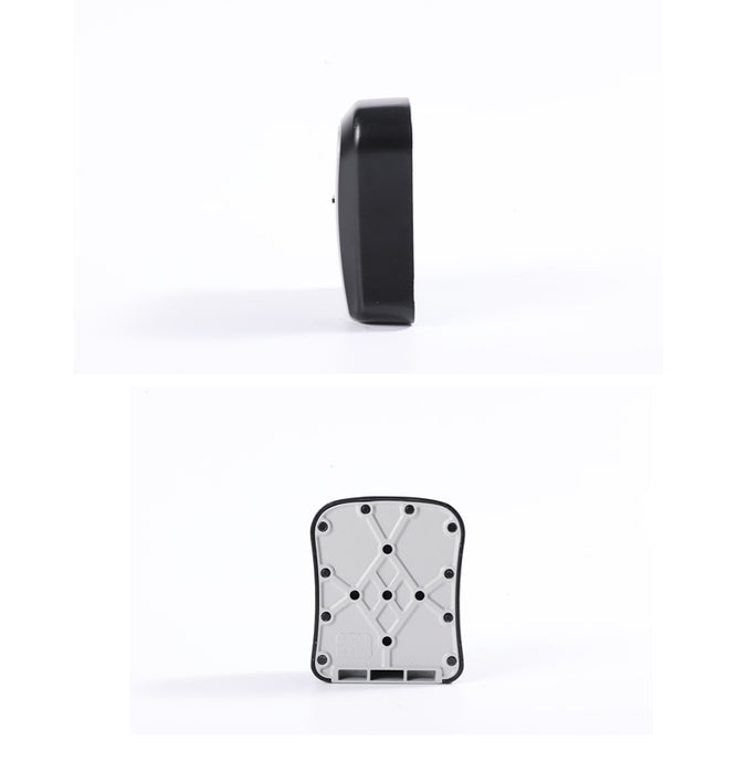 CH846 Coffret de verrouillage à clé à combinaison, coffre-fort résistant aux intempéries pour clés, noir