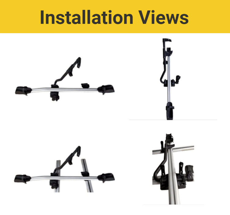 SilverSteed Universal Roof Bike Rack