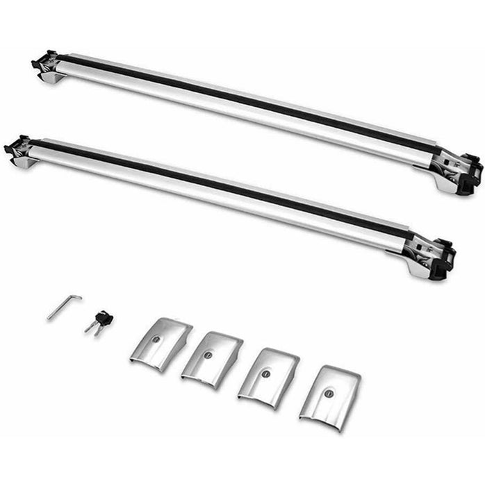 HG-014 Porte-bagages de barre transversale de toit pour Honda CR-V 2017-2022, argent