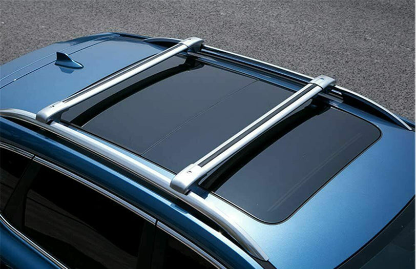 HG-014 Porte-bagages de barre transversale de toit pour Honda CR-V 2017-2022, argent