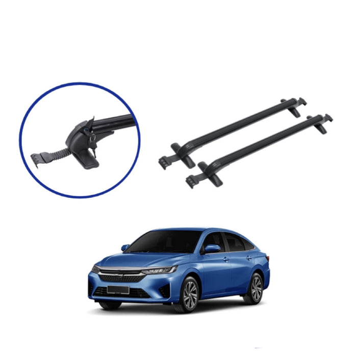 Universal Easy-Install Roof Rack CrossBar: Silver Luggage Carrier with Multi-Size