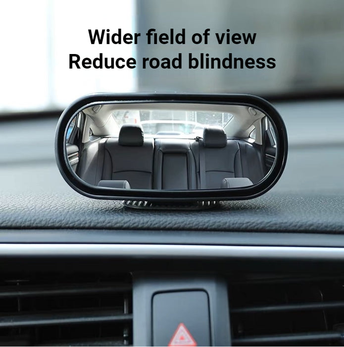 Black Single Car Blind Spot Mirror for Front & Rear Wheels