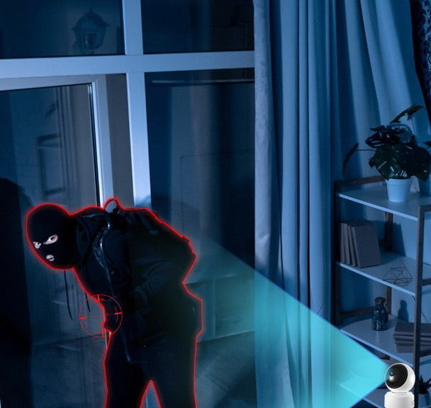 Guardian360 Home Security Camera: Night Vision + Free 64GB Memory Card