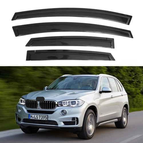 Window Visors for BMW X5 E70 F15 2007-2018, 4-Piece
