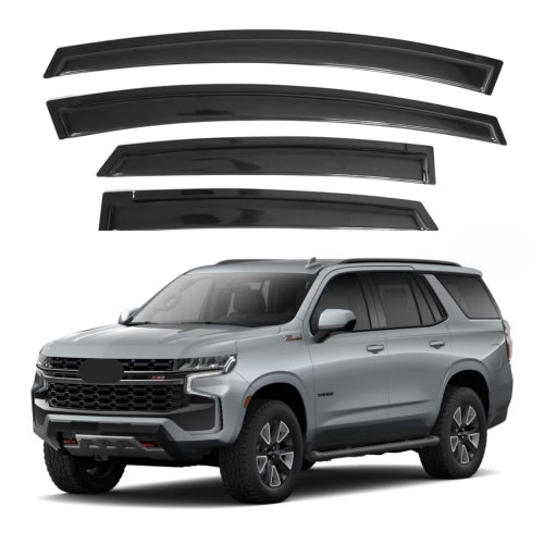 Window Visors for Chevrolet Tahoe 2021-2023 & Cadillac Escalade 2021-2023, 4-Piece