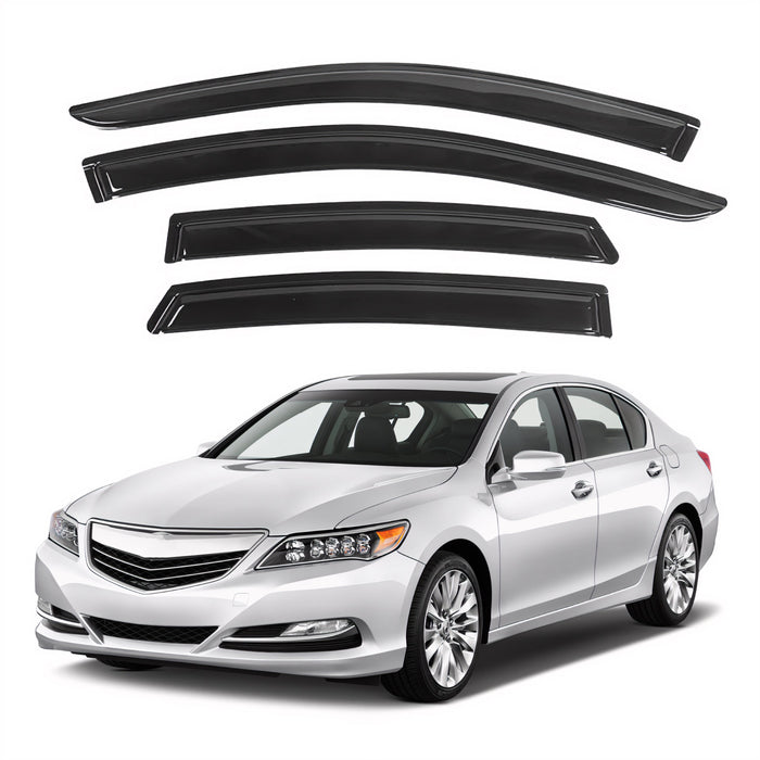 Window Visors for Acura TL 2009-2014, 4-Piece