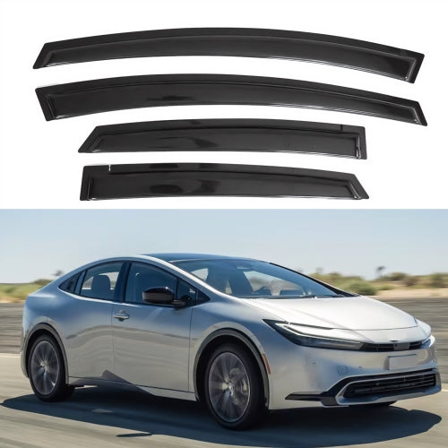 Window Visors for Toyota Prius 2023-2024 & Toyota Prius Prime 2023-2024, 4-Piece