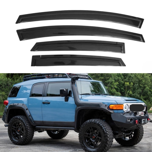 Window Visors for Toyota FJ Cruiser 2007-2014, 4-Piece