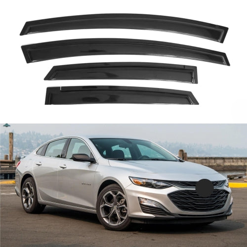 Window Visors for Chevrolet Malibu 2016-2024 (Excludes 2016 Limited Model), 4-Piece