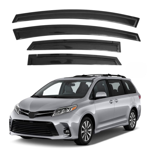 Window Visors for Toyota Sienna 2011-2020, 4-Piece