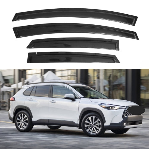 Window Visors for Toyota Corolla Cross 2022-2024, 4-Piece