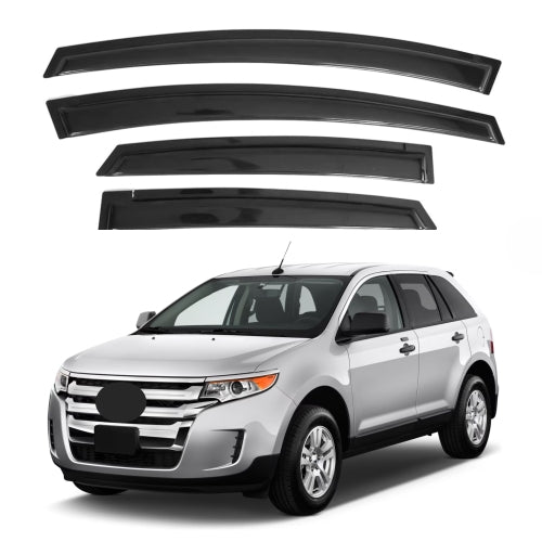 Window Visors for Ford Edge 2007-2014 & Lincoln MKX 2007-2015, 4-Piece