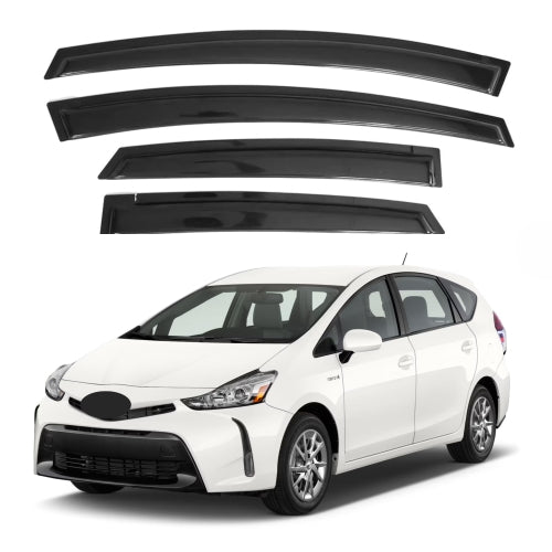 Window Visors for Toyota Prius V 2012-2017, 4-Piece
