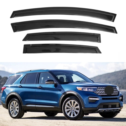 Window Visors for Ford Explorer 2020-2024, 4-Piece