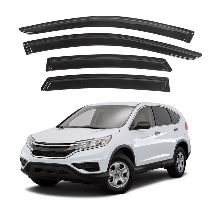 Window Visors for Honda CR-V 2012-2016, 4-Piece