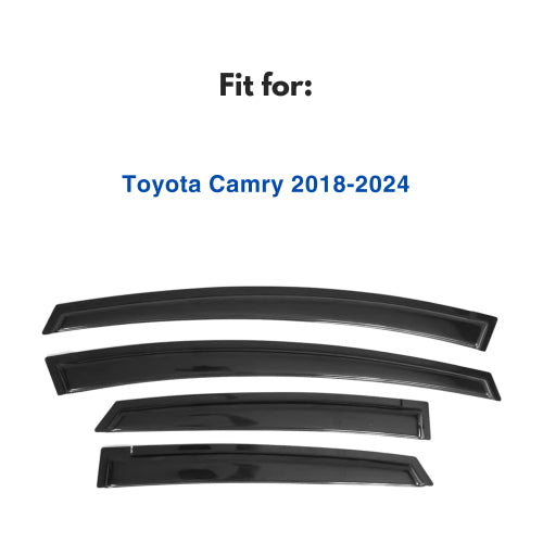 Window Visors for Toyota Camry 2018-2024, 4-Piece